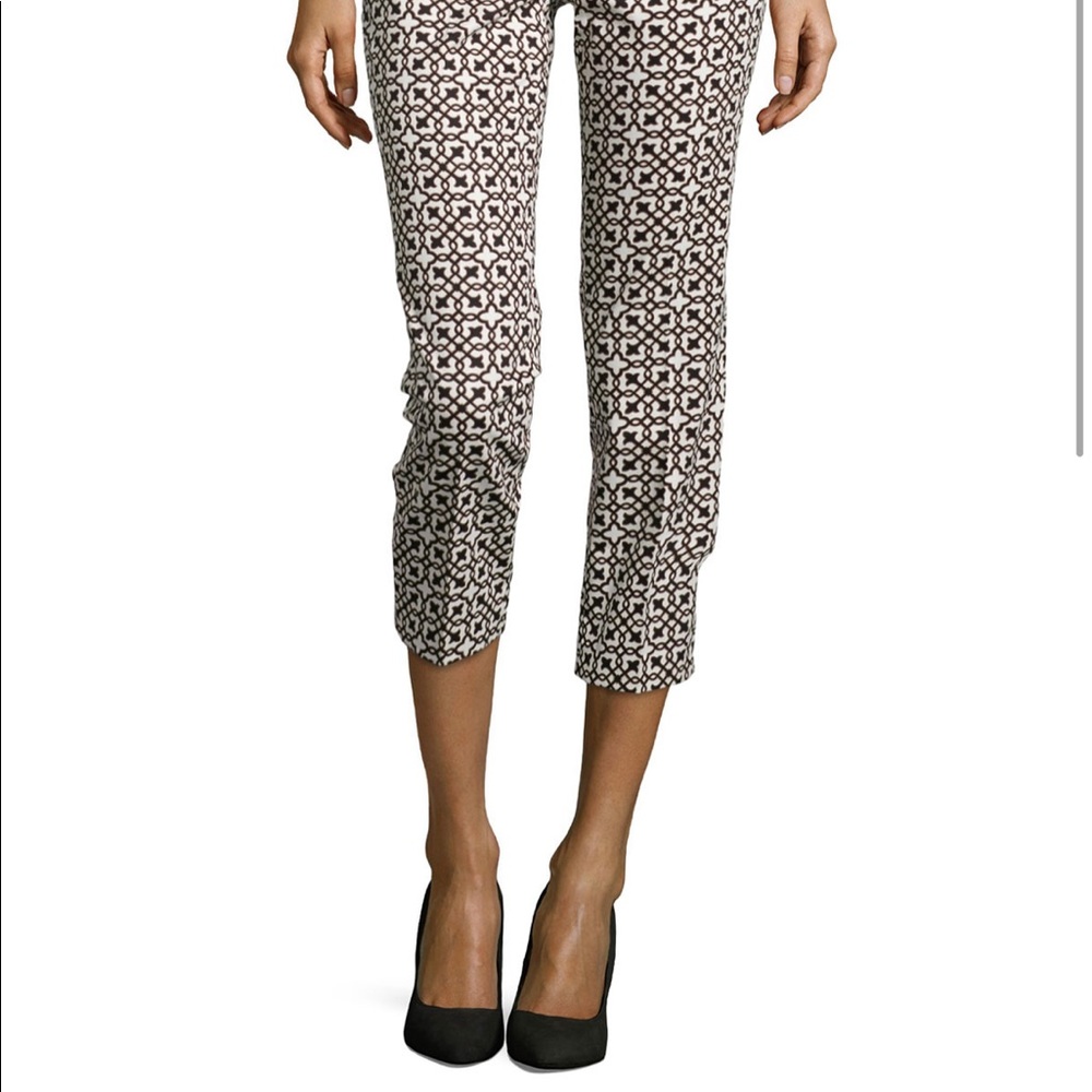 Navy and black printed pant